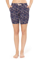 AMANTE SLB84201 Ocean Cavern Floral Print Sleep Shorts