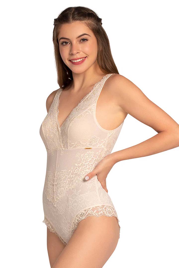 AMANTE SLP72802-ANGEL WING ETERNAL BLISS BODYSUIT