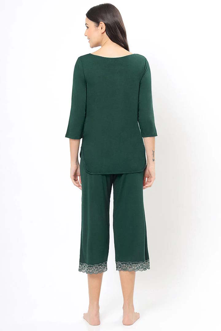 AMANTE SLT26203-BOTANICAL GARDENS LACE TOUCH SLEEP TOP