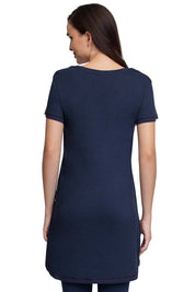 AMANTE SLT84001-MIDNIGHT SCOOP NECK SLEEP TUNIC