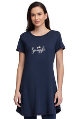 AMANTE SLT84001-MIDNIGHT SCOOP NECK SLEEP TUNIC