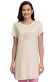 AMANTE SLT84001- WHITESMOKE SCOOP NECK SLEEP TUNIC