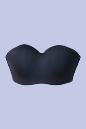 AXTZH One-piece strapless bra designed for a smooth, invisible fit XB0789-BLACK-DP111