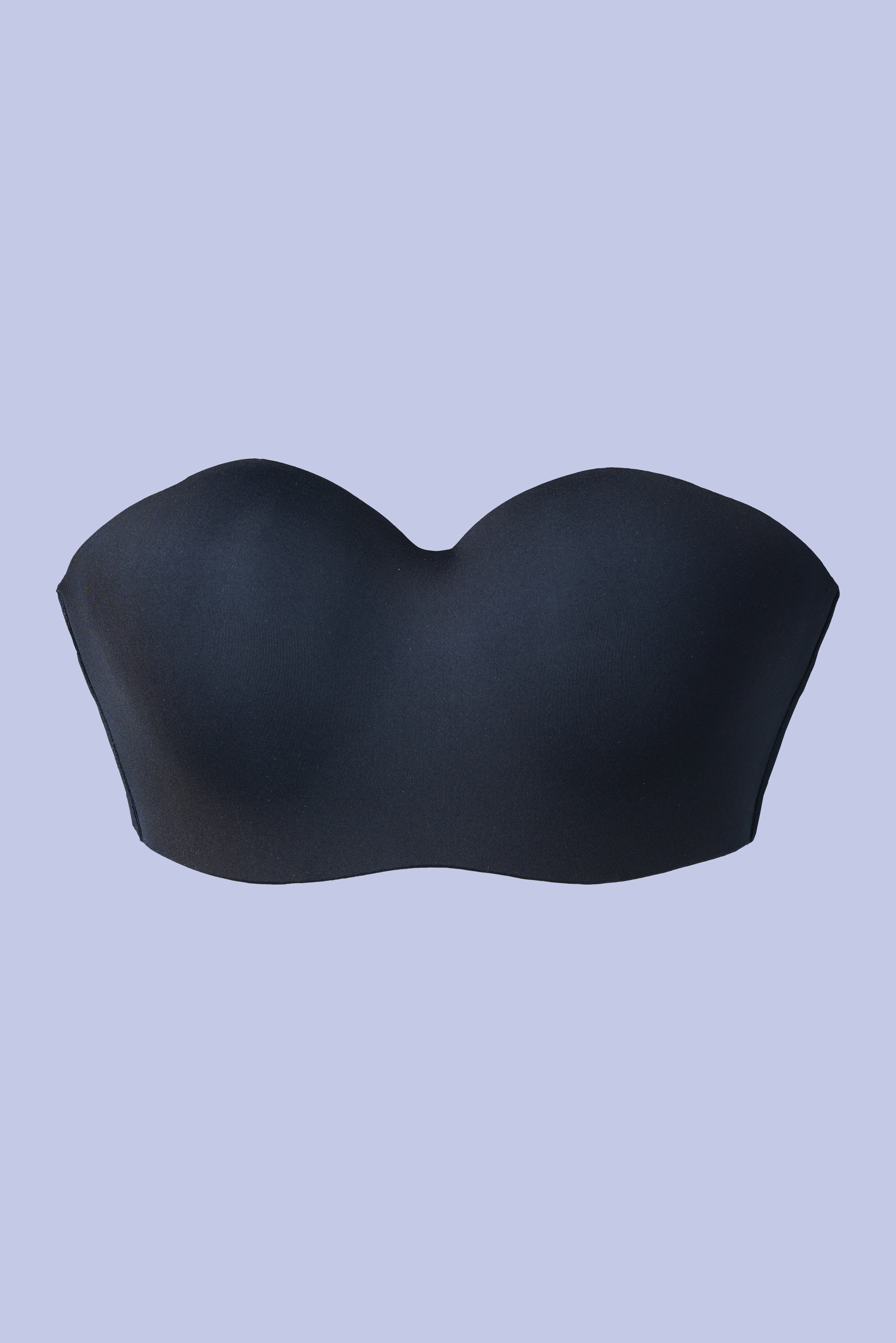 AXTZH One-piece strapless bra designed for a smooth, invisible fit XB0789-BLACK-DP111