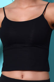 AXTZH Sexy Bralette Featuring Lightweight Stretch and Smooth Contour Design X4123-BLACK-CP123