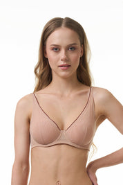 BELLAGIO BRA-BB0817 Underwired Non padded Net bra