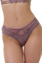 BELLAGIO PANTY-BP9917 Floral lace design Net panty