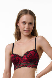 BELLAGIO BRA-BB5309 Lace design Underwired Non-Padded Medium Coverage Bra