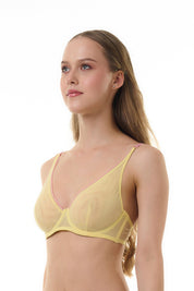 BELLAGIO BRA-BB0817 Underwired Non padded Net bra