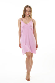 AXTZH NIGHTWEAR-MOR1922000IJ Lace Cotton Nightdress with Robe