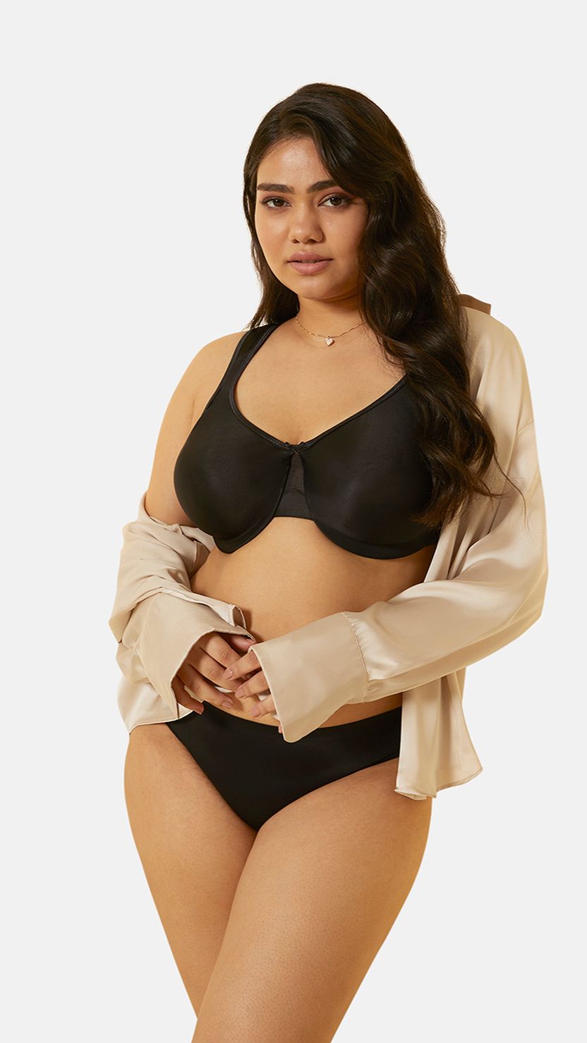 Triumph Black Non-Padded Wired Bra