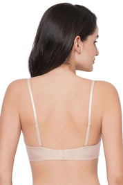 WACOAL BRA WB3A140IN Basic Mold Padded Non-wired 3/4th Cup Everyday Wear Seamless T-Shirt Bra