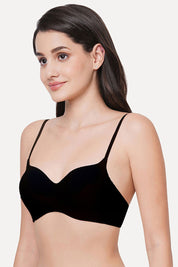 WACOAL BRA WB3A140IN Basic Mold Padded Non-wired 3/4th Cup Everyday Wear Seamless T-Shirt Bra