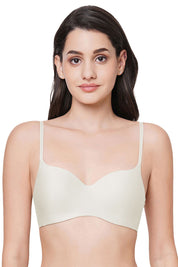 WACOAL BRA WB3A140IN Basic Mold Padded Non-wired 3/4th Cup Everyday Wear Seamless T-Shirt Bra