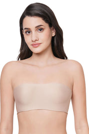 WACOAL BRA WB3B530IN Basic Mold Padded Wired Half Cup Strapless Bandeau T-Shirt Bra