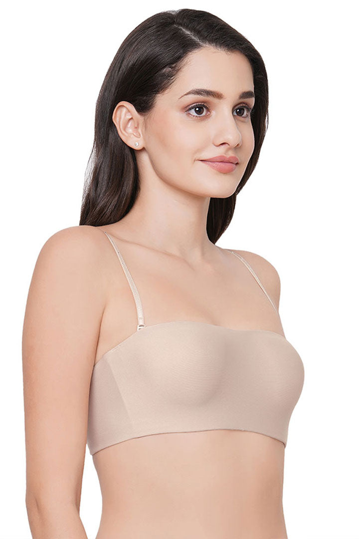 WACOAL BRA WB3B530IN Basic Mold Padded Wired Half Cup Strapless Bandeau T-Shirt Bra