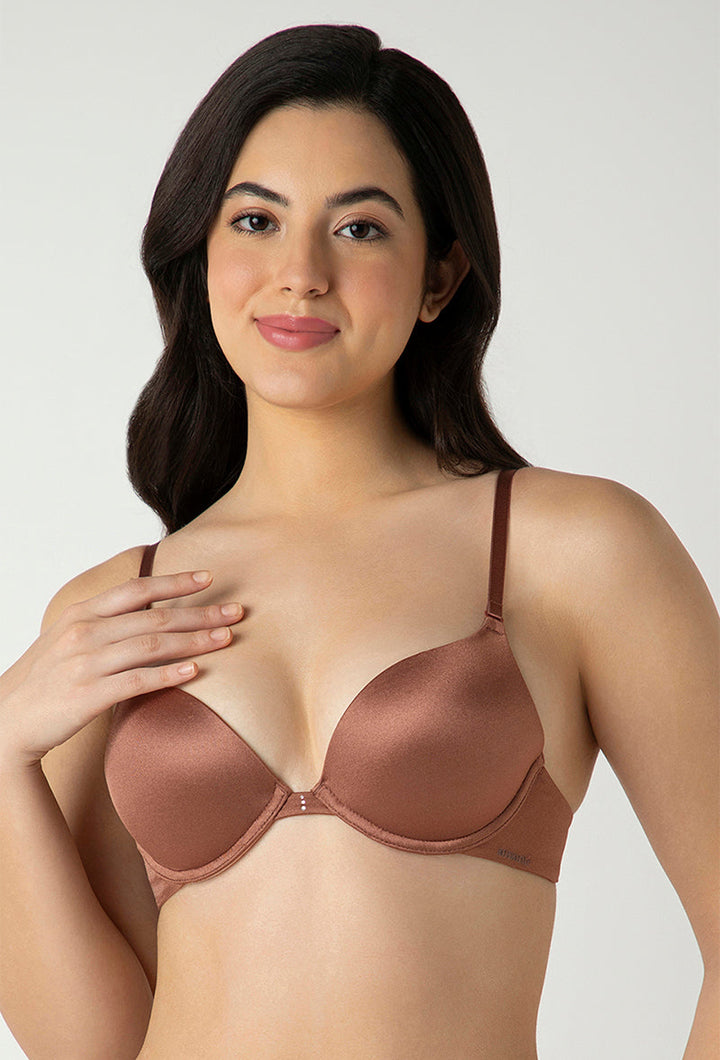 AMANTE BRA -BRA14507 Perfect Lift Padded Wired Seamless Bra