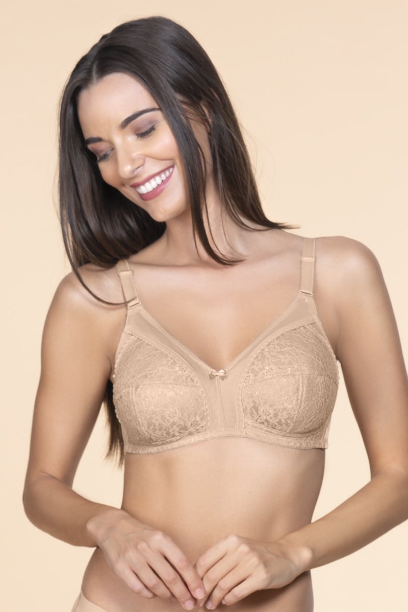 AMANTE-BRA10501 Lace Magic Non Padded Non Wired Bra