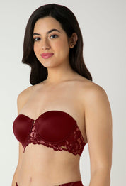 AMANTE BRA-BRA06301 Padded Wired Multiway Strapless Bra