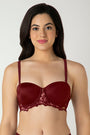 Biking Red AMANTE BRA-BRA06301 Padded Wired Multiway Strapless Bra