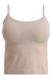 AXTZH Sexy Bralette Featuring Lightweight Stretch and Smooth Contour Design X4123-BEIGE-CP123