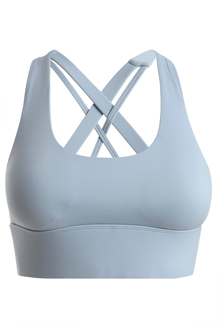 AXTZH Everyday Essential Bra with Wide Straps and Smooth Supportive Fit X0629-SBLUE-CP119
