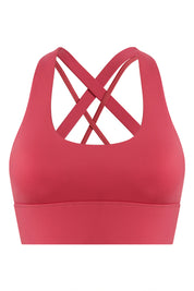 AXTZH Everyday Essential Bra with Wide Straps and Smooth Supportive Fit X0629-ROSE-CP119