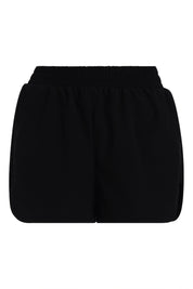 AXTZH High-Waist Outer Shorts with Relaxed Fit and Effortless Everyday Styling X5003-BLACK-ODF