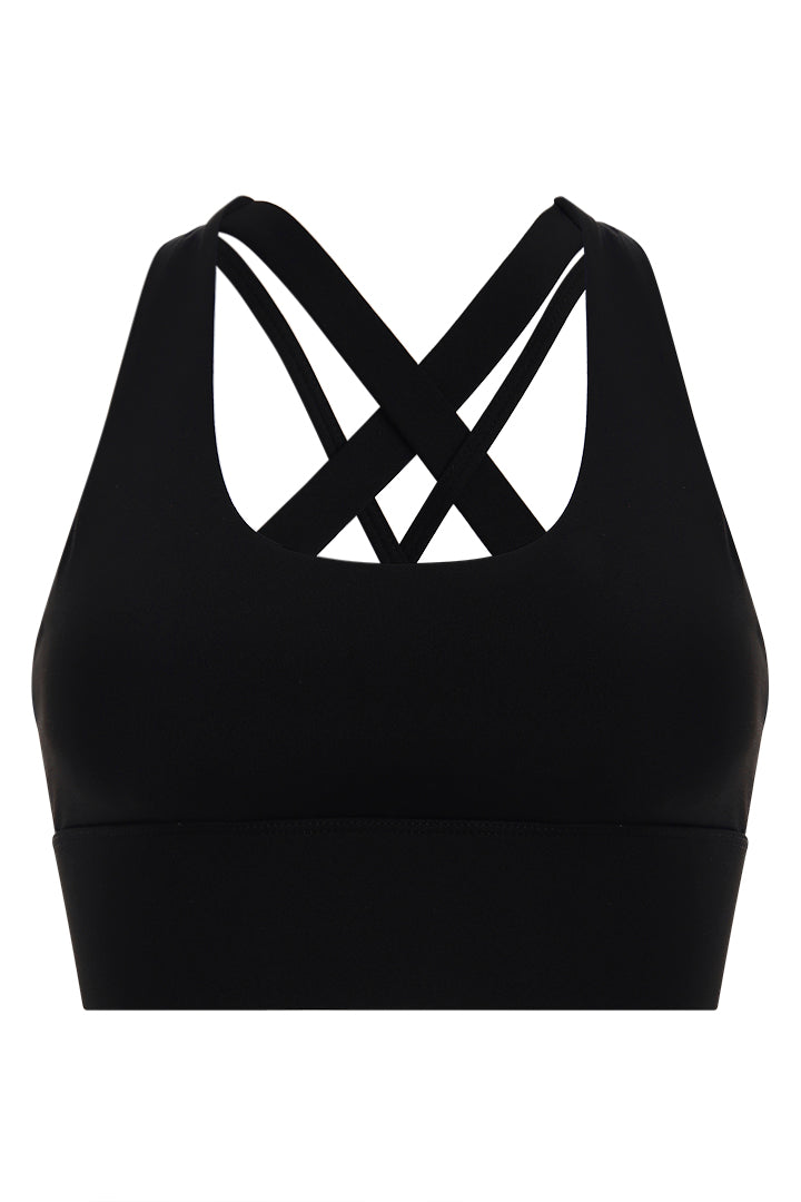 AXTZH Everyday Essential Bra with Wide Straps and Smooth Supportive Fit X0629-BLACK-CP119