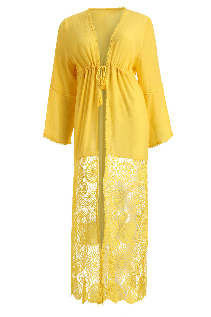 AXTZH Make Waves in Style with This Flirty Lingerie Swimwear Piece X2601-CORNSILK-SNGB2