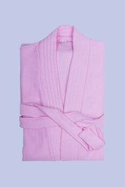 AXTZH Effortless and Sexy Towel Nightwear for Women with Adjustable Tie and Relaxed Fit XBROBEPRCOT-PINK