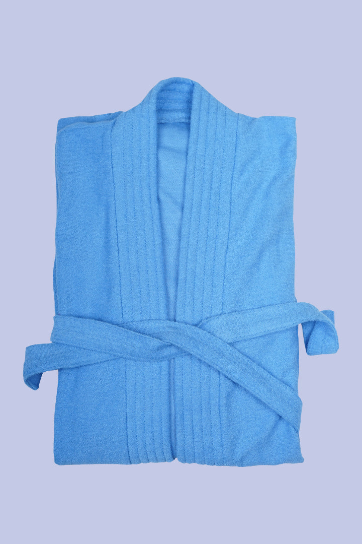 AXTZH Effortless and Sexy Towel Nightwear for Women with Adjustable Tie and Relaxed Fit XBROBEPRCOT-IRIS