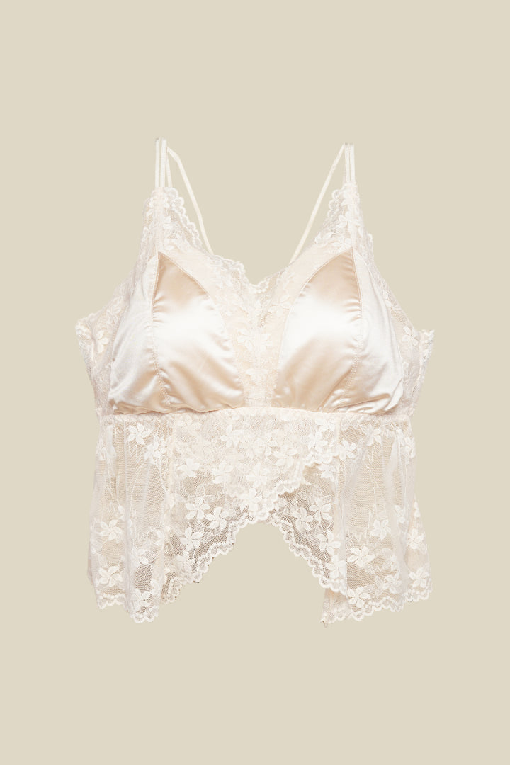AXTZH Enchanted Veil Bralette-X5106-SKIN-CN124
