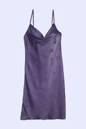 AXTZH Satin Butterfly Nightdress NIGHTWEAR X0301-LAVENDER-F1S