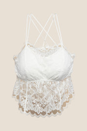 AXTZH Enchanted Veil Bralette-X5113-WHITE-CN124