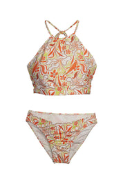 AXTZH Tidal Glow Three-Piece Swim Set X4027-IVOPR1-3PS