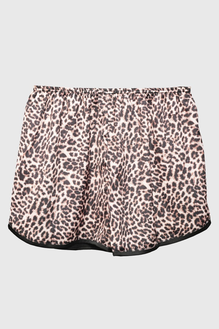 ANGELS FASHION Leopard Print Nightwear Shorts Set NW AG0630-LEOPR-A2S