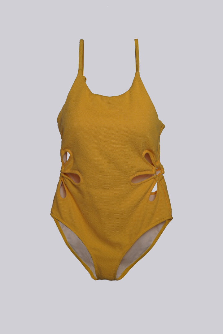 AXTZH Ocean Breeze Swimwear X4056-CORNSILK-1PM