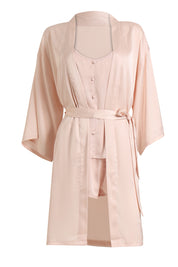 AXTZH Peach Serenity 3-Piece NIGHTWEAR X3799