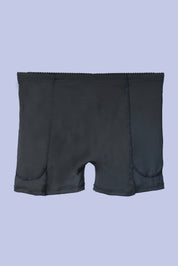 AXTZH WOMEN INNER Women’s Sexy High-Waist Shorts with Body-Sculpting Fit X8915-BLACK-SHPPP1