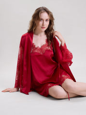 Mysthelle RED LACE DRESS