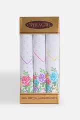 PARAS Floral Mist Handkerchief PO3
