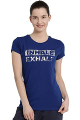 Enamor-E147 Robin Dream BASIC CREW TEE â€“ GRAPHIC PRINT | SHORT SLEEVE CREW NECK STRETCH COTTON TEE