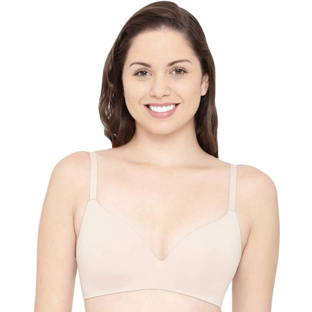 Enamor-F084 Nude Seamless Ultra Smoothening With Invisible Edges T-Shirt Bra