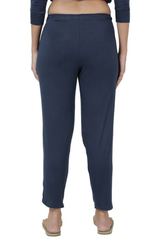 NAVY TAPERED LOUNGE PANTS