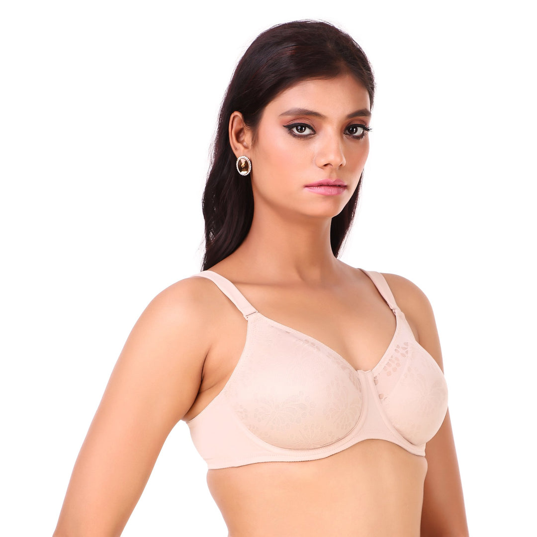 TRIUMPH-151I263 Non Padded Wired Seamless Minimizer Bra