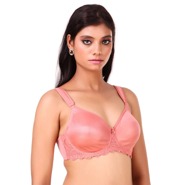 TRIUMPH-151I380 Wired Non Padded Comfortable Support Big Cup Bra