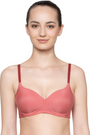 TRIUMPH-110I401 T-Shirt Bra 60 Invisible Padded Wireless Body Make-Up Series Light Weight Seamless Everyday Bra