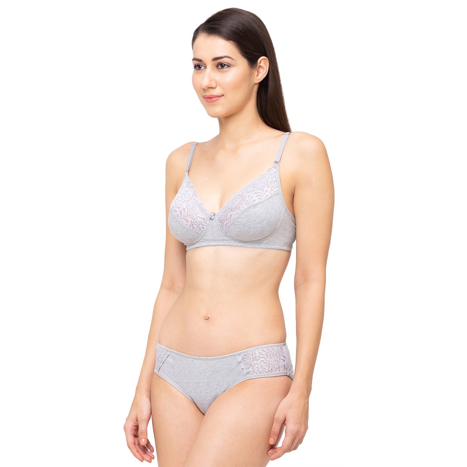 Juliet Womens Cotton Non Padded Non Wired Bra (Nari White 44B) : :  Clothing & Accessories