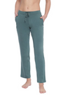 ENAMOR-E014 Ocean Green ESSENTIALS COTTON LOUNGE PANTS